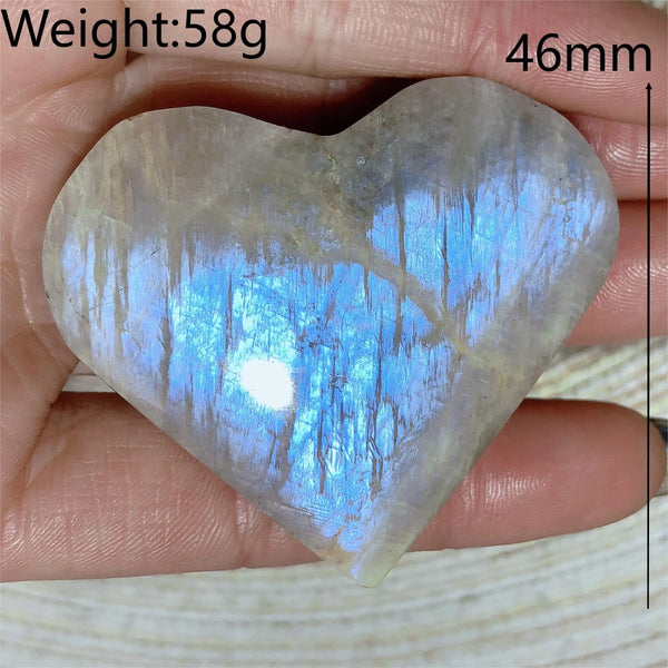 Blue Rainbow Moonstone Hearts-ToShay.org