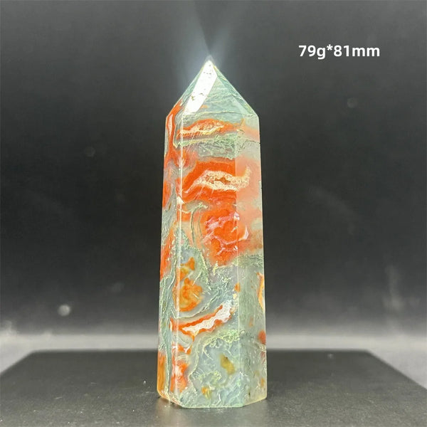 Red Moss Agate Point-ToShay.org