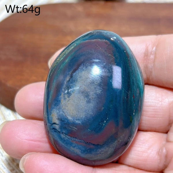 Ocean Jasper Palm Stone-ToShay.org