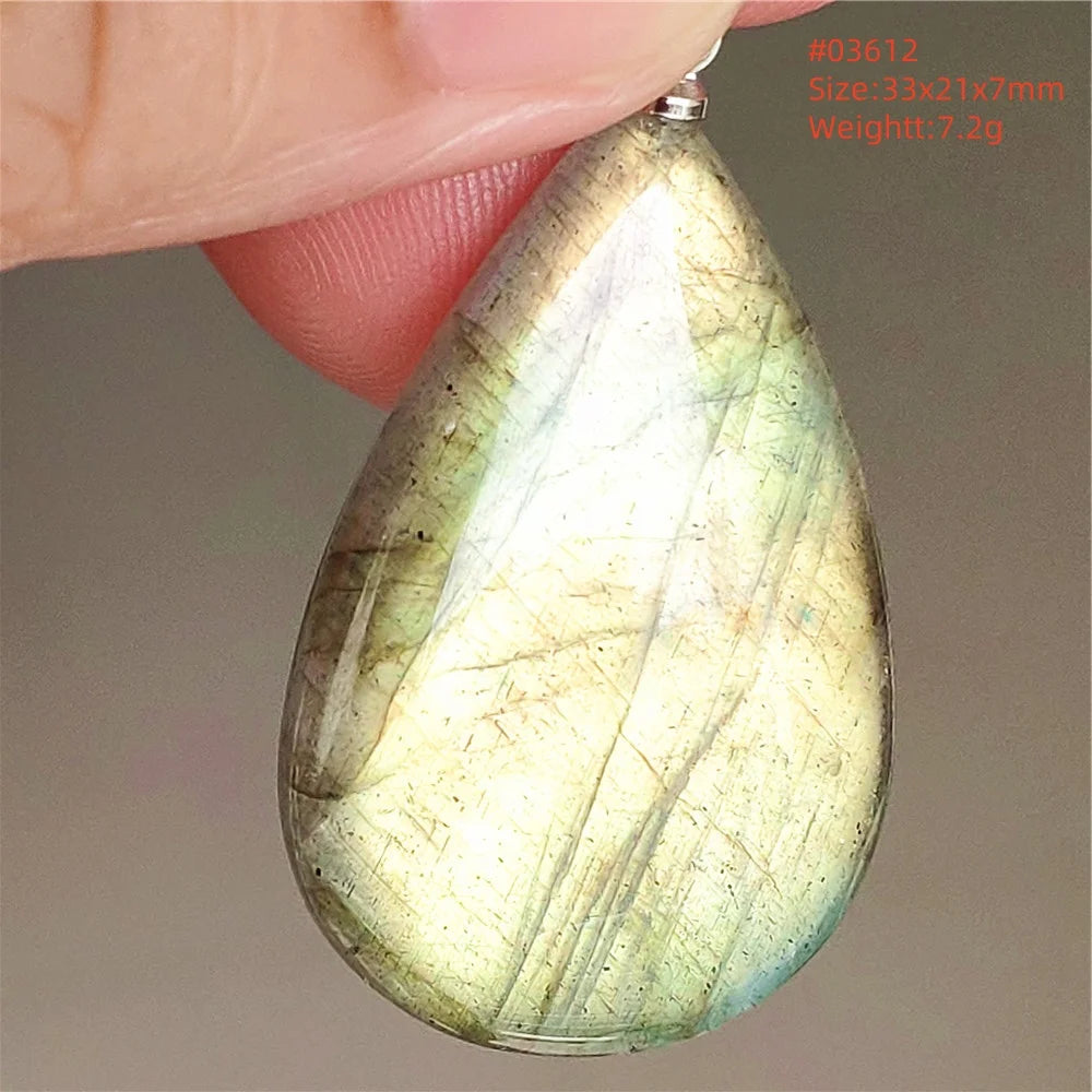 Blue Purple Labradorite Pendant-ToShay.org