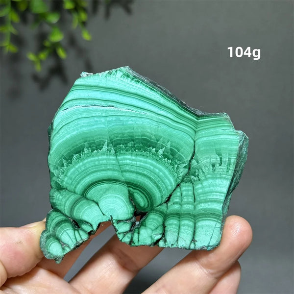 Green Malachite Slice-ToShay.org