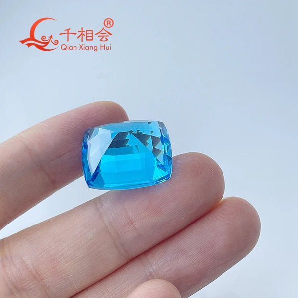 Blue Crystal Cut Topaz-ToShay.org