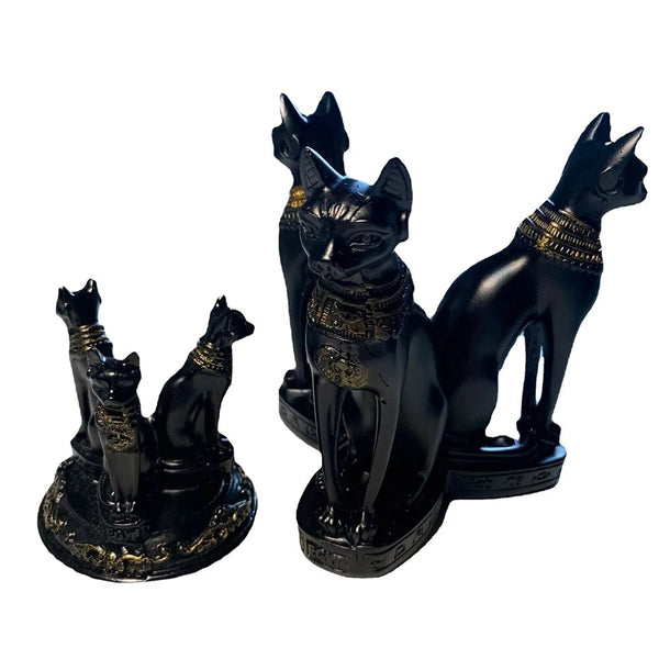 Egyptian Cat Crystal Ball Stand-ToShay.org