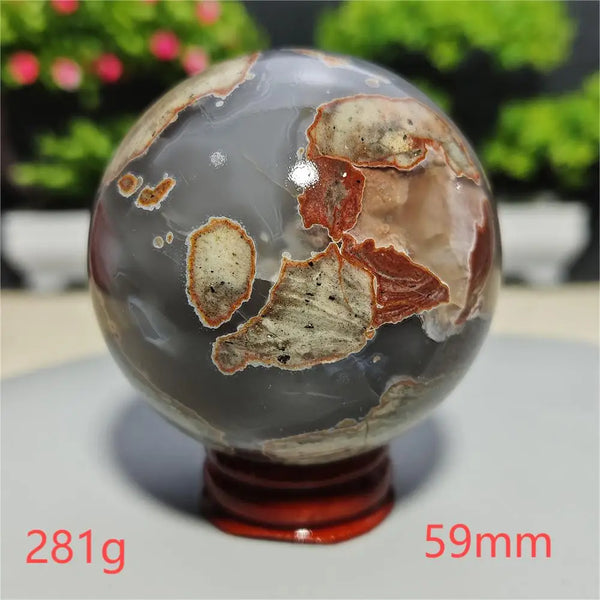 Grey Agate Ball-ToShay.org