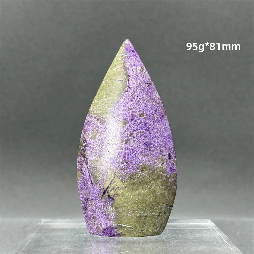 Purple Stone Torch-ToShay.org