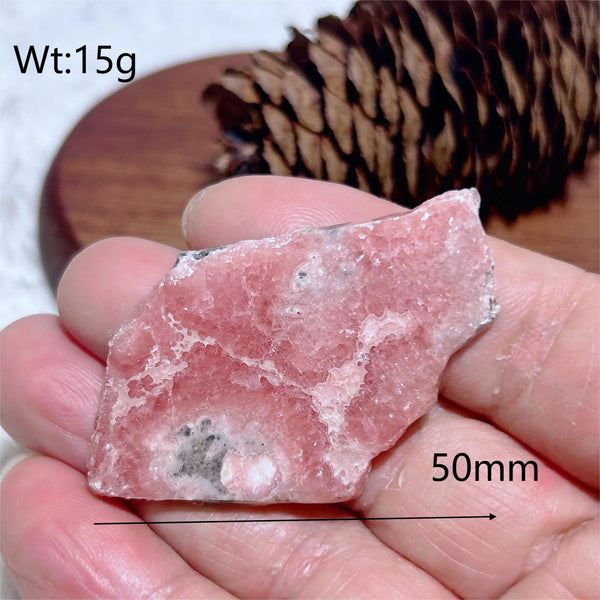 Pink Rhodochrosite Slice-ToShay.org