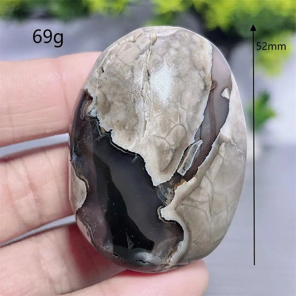 Fire Agate Palm Stone-ToShay.org