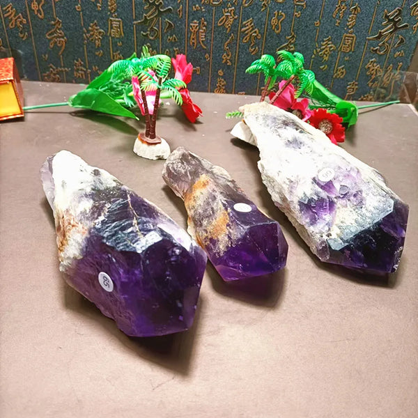 Purple Amethyst Wand Point-ToShay.org