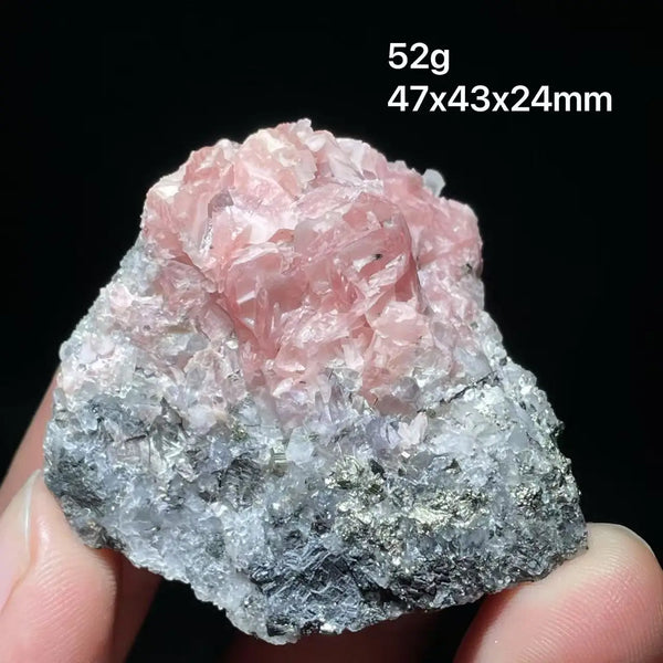 Pink Rhodochrosite Quartz-ToShay.org