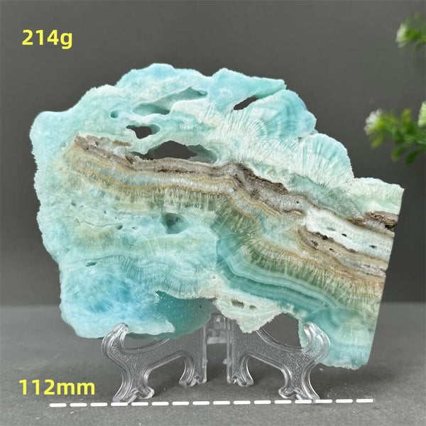 Blue Hemimorphite Mineral Quartz-ToShay.org