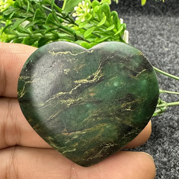 Green Emerald Stone Heart-ToShay.org