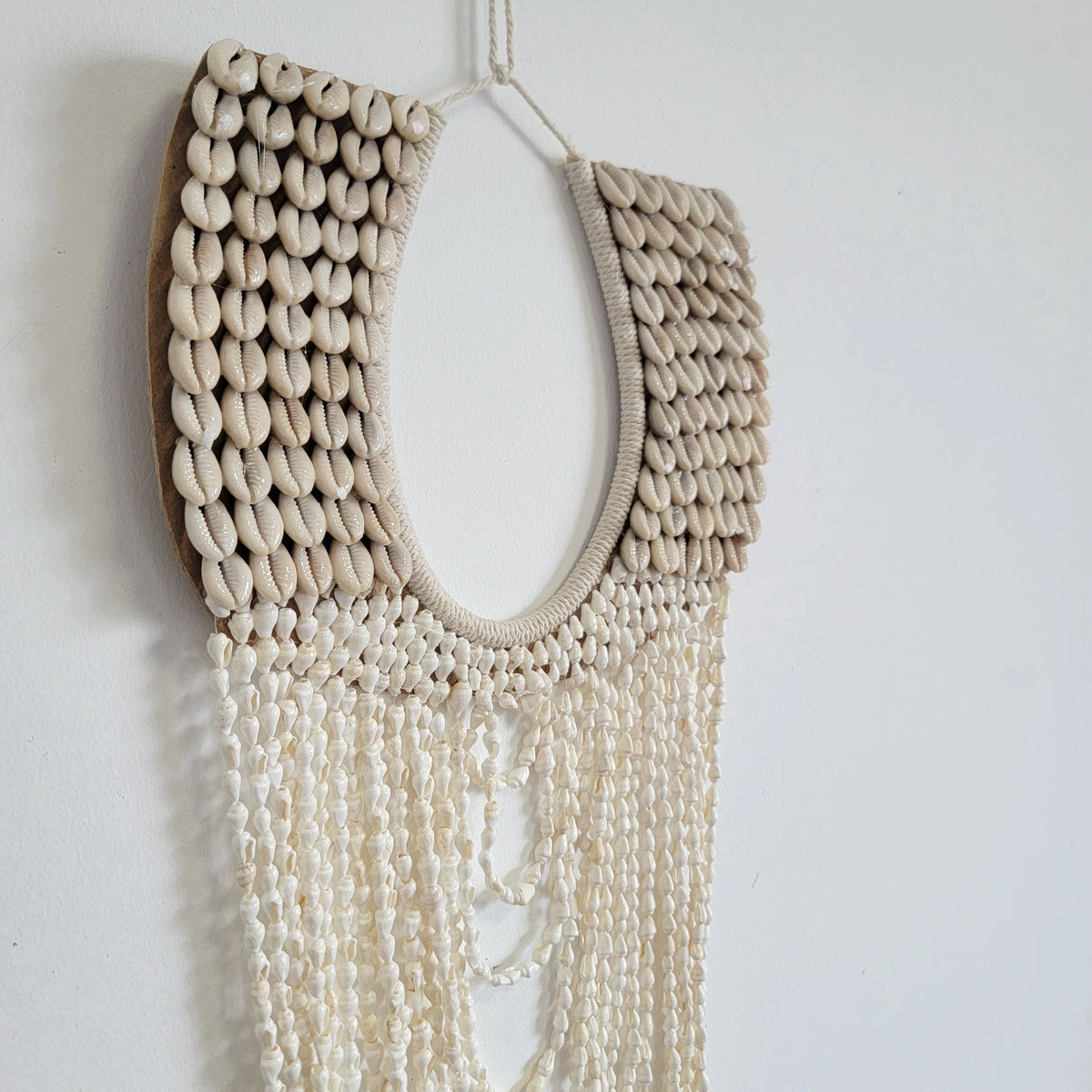 White Sea Shells Wall Hanging-ToShay.org