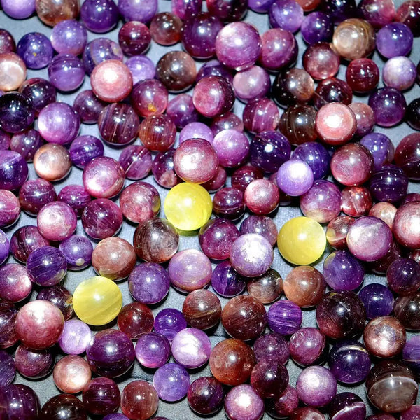 Purple Mica Lepidolite Ball-ToShay.org