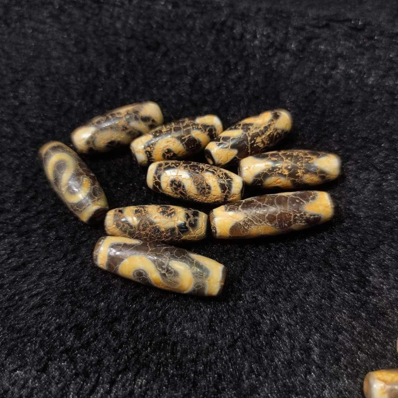 Tibetan Agate Eyes Dzi-ToShay.org