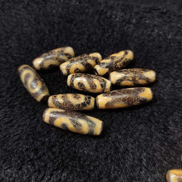 Tibetan Agate Eyes Dzi-ToShay.org