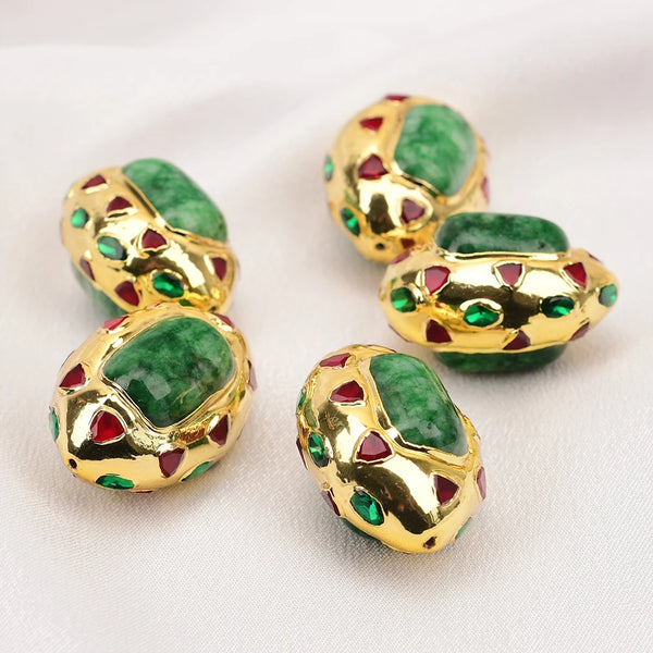 Green Jasper Beads-ToShay.org