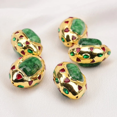 Green Jasper Beads-ToShay.org