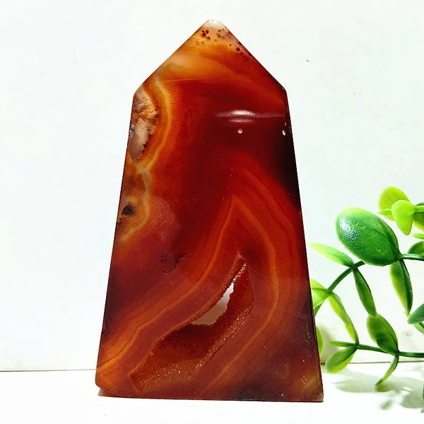 Red Agate Geode Tower-ToShay.org