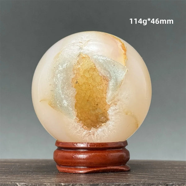 Yellow Quartz Agate Druzy-ToShay.org