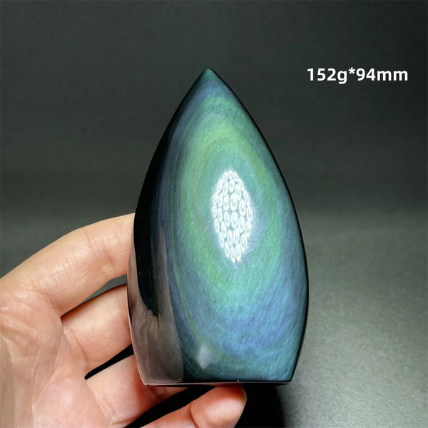 Rainbow Obsidian Torch-ToShay.org