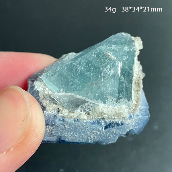 Green Fluorite Crystal Cluster-ToShay.org
