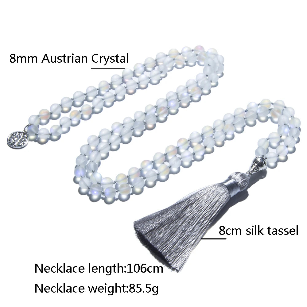 Clear Crystal Mala Set-ToShay.org