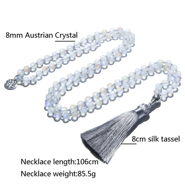 Clear Crystal Mala Set-ToShay.org