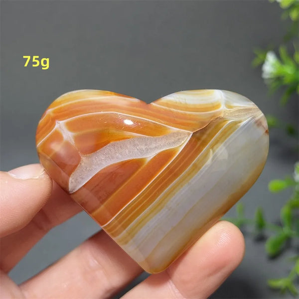 Red Agate Heart-ToShay.org