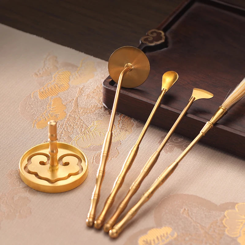 Copper Incense Burner Set-ToShay.org