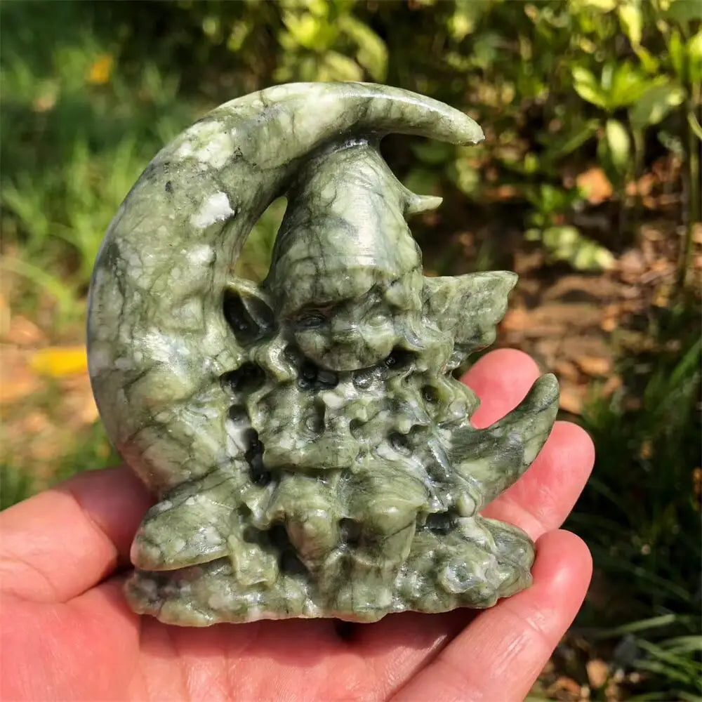 Green Ophiolite Moon Fairy-ToShay.org