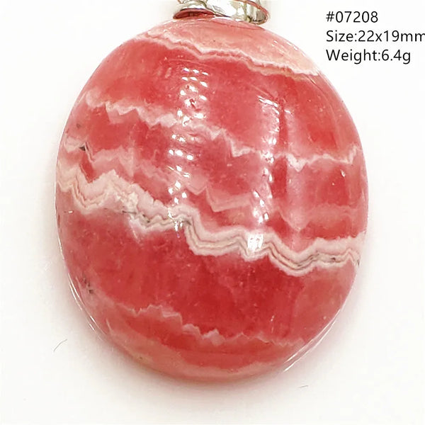 Red Rhodochrosite Pendant-ToShay.org