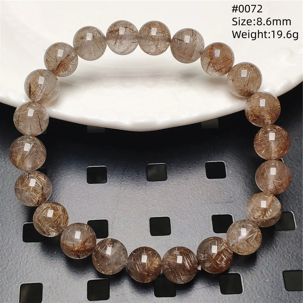 Silver Rutilated Quartz Bracelet-ToShay.org