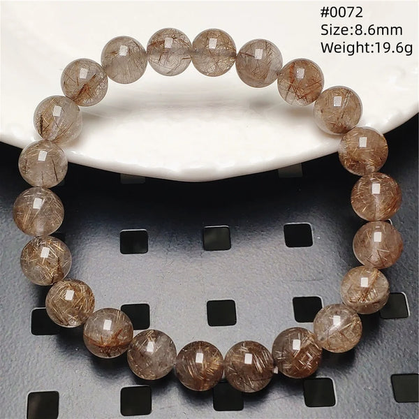 Silver Rutilated Quartz Bracelet-ToShay.org