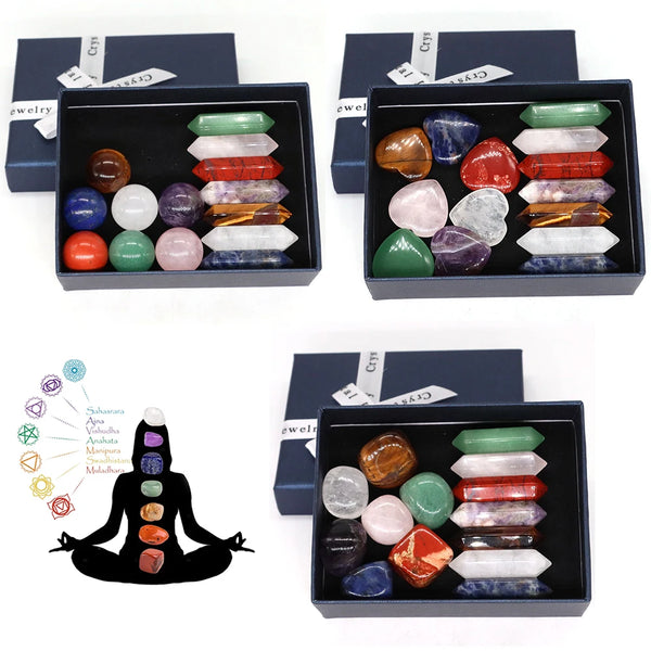 Chakra Crystal Gift Box Sets-ToShay.org