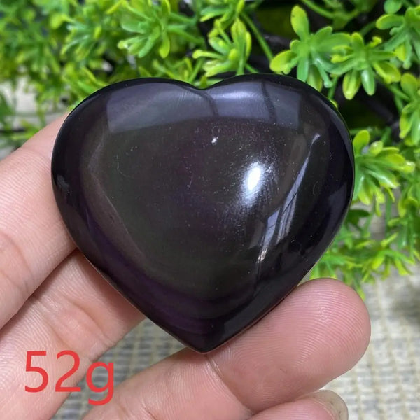 Rainbow Obsidian Heart-ToShay.org