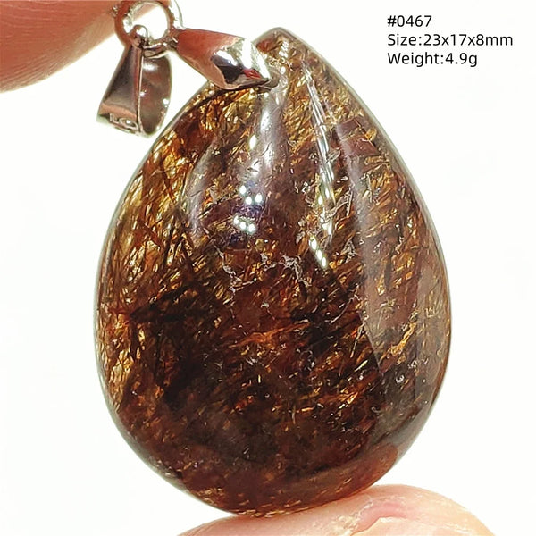 Black Rutilated Copper Quartz-ToShay.org