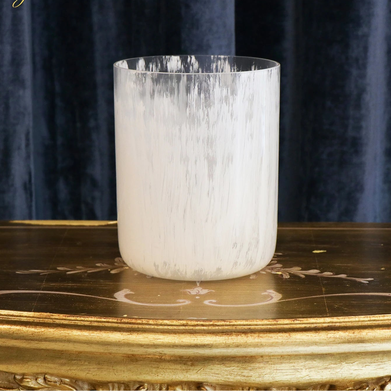 White Alchemy Crystal Singing Bowl-ToShay.org