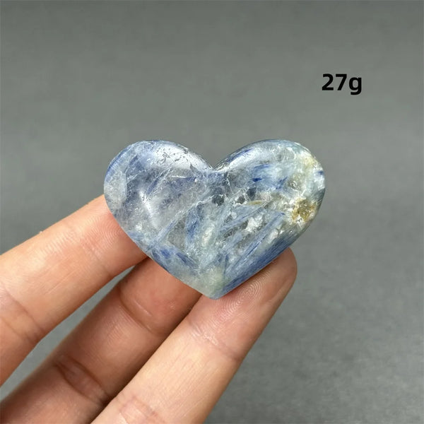 Blue Kyanite Heart-ToShay.org