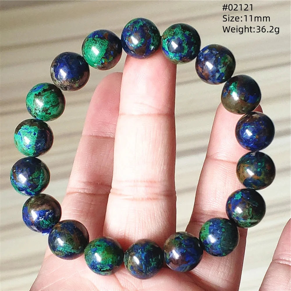 Blue Malachite Azurite Bracelet-ToShay.org