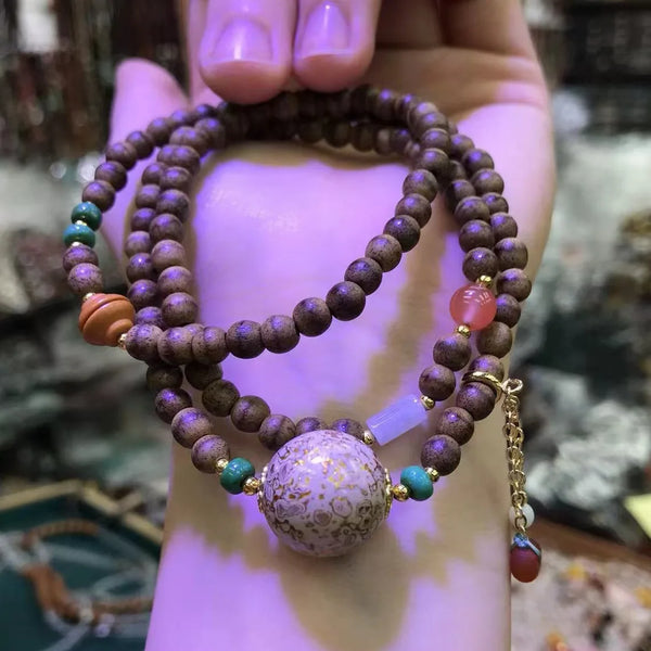 Brown Butter Agarwood Bracelet-ToShay.org