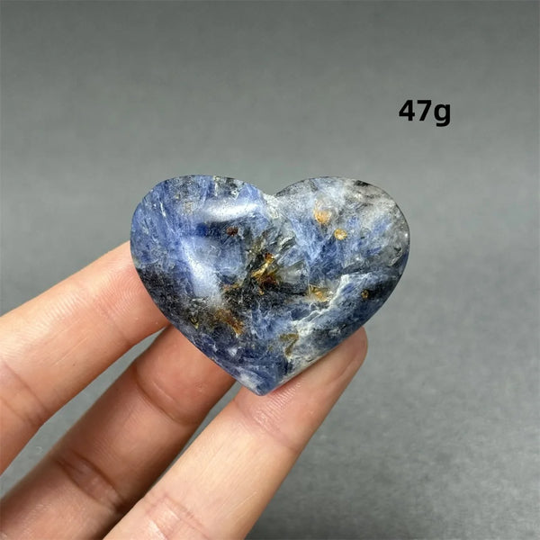 Blue Kyanite Heart-ToShay.org