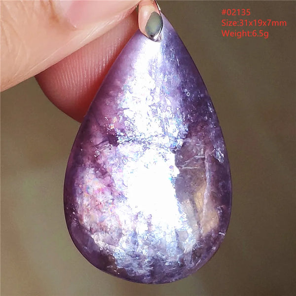 Purple Lepidolite Pendant-ToShay.org