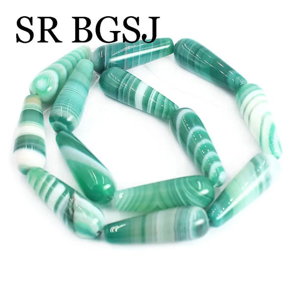 Mixed Stripe Agate Beads-ToShay.org