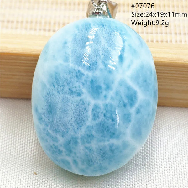 Blue Larimar Pendant-ToShay.org