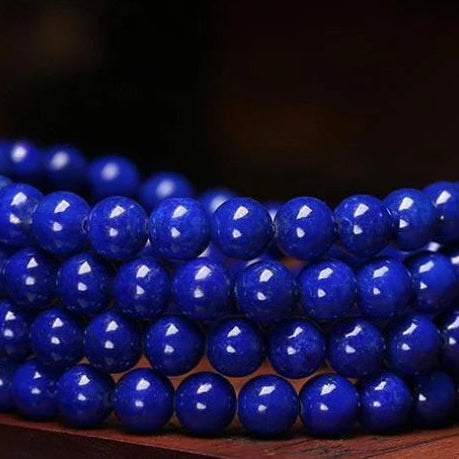 Blue Lapis Lazuli Mala Beads-ToShay.org