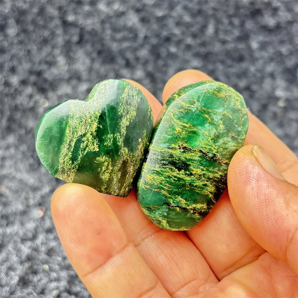 Green Emerald Stone Heart-ToShay.org