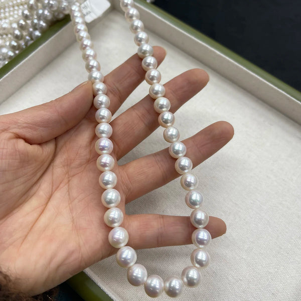 White Pearl Beads-ToShay.org