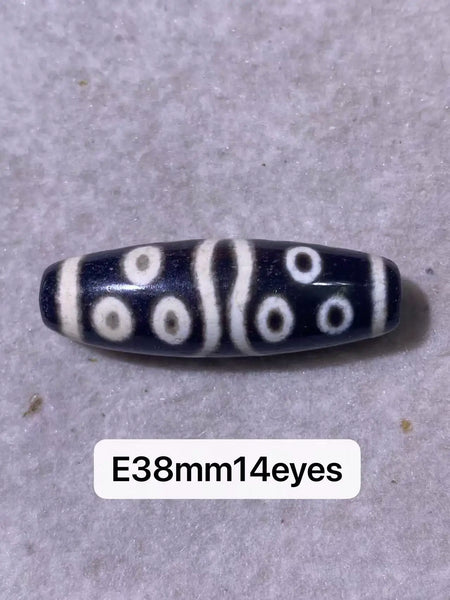 Tibetan Agate Eyes Dzi Beads-ToShay.org