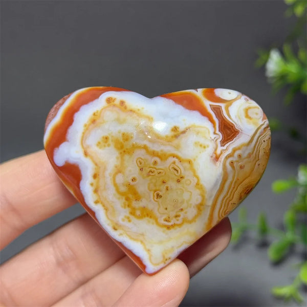 Red Agate Heart-ToShay.org