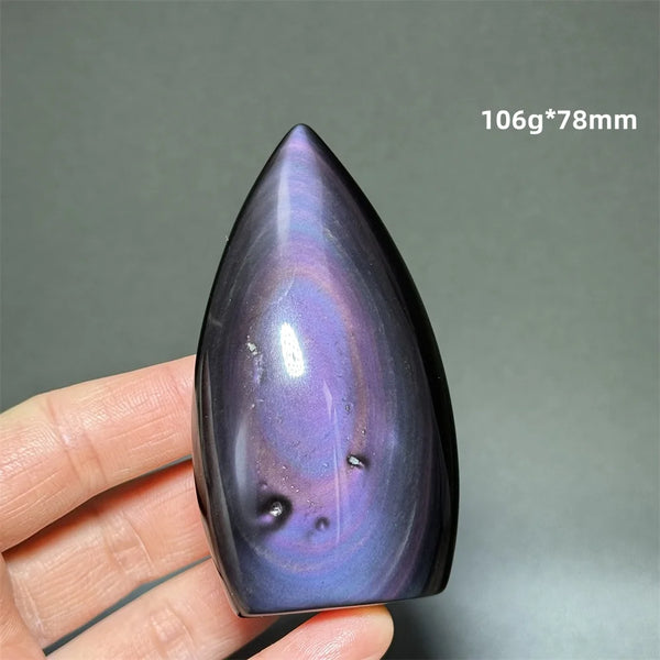 Rainbow Obsidian Torch-ToShay.org
